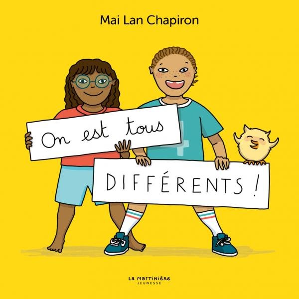Couverture du livre On est tous différents !